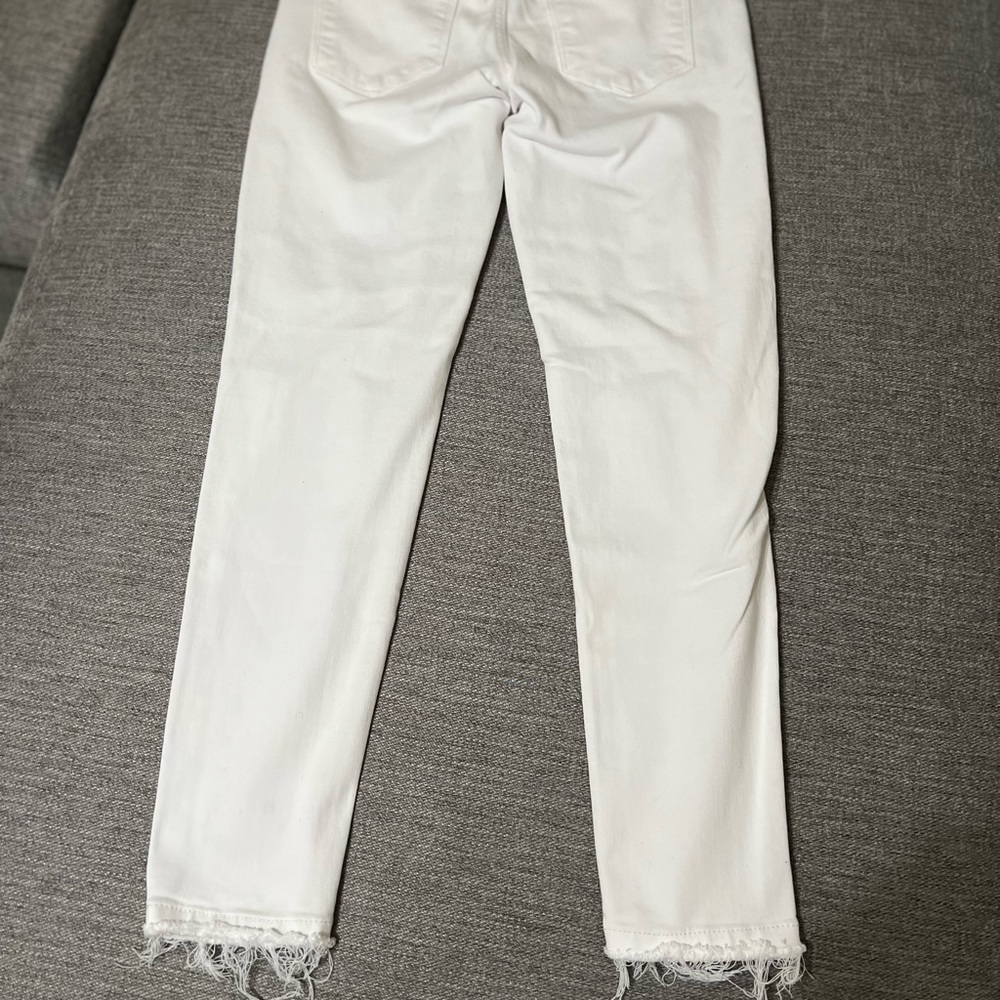 White Ripped Jeans - Picture 2 of 5